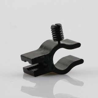 Kabelclip Kabelhalter Seilhalter-Clip fr Stahlseile Lampen-Kabel 7.0-8.5mm + Drahtseil 1.0-2.0mm Kunststoff schwarz