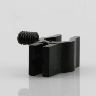 Kabelclip Kabelhalter Seilhalter-Clip fr Stahlseile Lampen-Kabel 7.0-8.5mm + Drahtseil 1.0-2.0mm Kunststoff schwarz