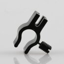 Kabelclip Kabelhalter Seilhalter-Clip für Stahlseile Lampen-Kabel 7.0-8.5mm + Drahtseil 1.0-2.0mm Kunststoff schwarz