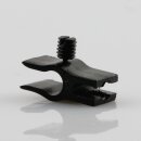 Kabelclip Kabelhalter Seilhalter-Clip für Stahlseile Lampen-Kabel 5.0-6.5mm + Drahtseil 1.0-2.0mm Kunststoff schwarz