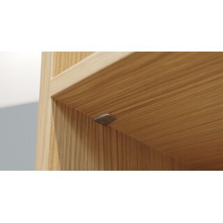 Hfele Dresscode 1 Tablartrger-Set (4 Trgerteile 4 Einstecktpfe) Regalbodentrger 15x12.5mm verzinkt